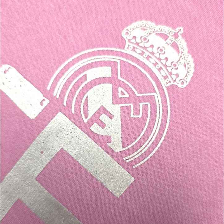 Sudadera Mujer Real Madrid Rosa con Cremallera