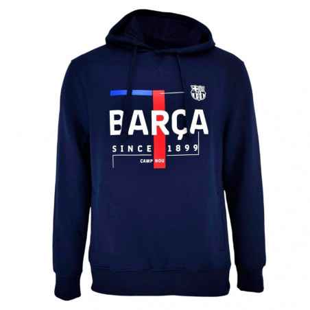 copy of Sudadera FC Barcelona Negra con Capucha Escudo FCB