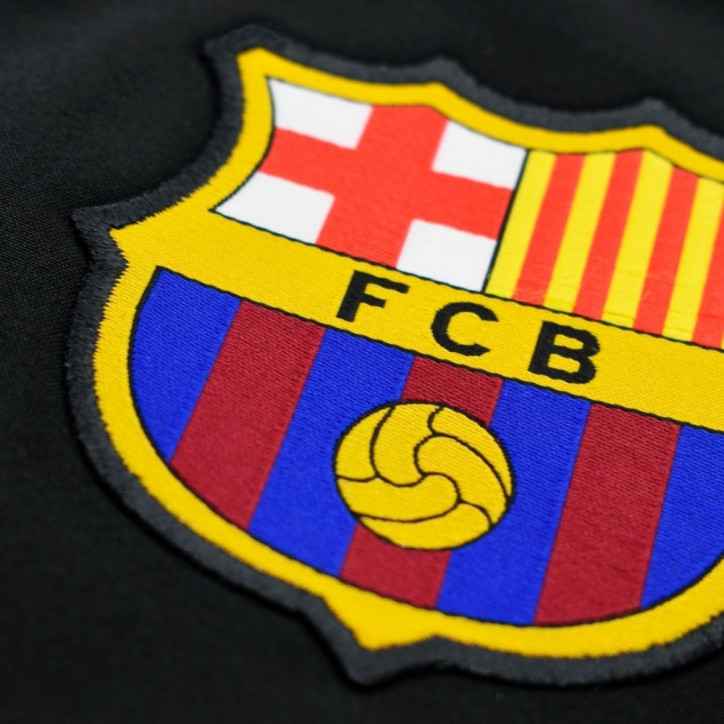 copy of Sudadera FC Barcelona Negra con Capucha Escudo FCB