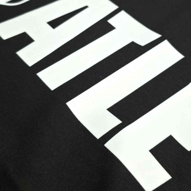 Camiseta Atlético de Madrid Negra Escudo Adulto