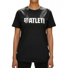 Camiseta Atlético de Madrid Negra ATLETI Adulto | Producto Oficial - StockFutbol