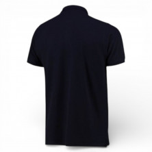 Polo Atlético de Madrid Azul Marino Infantil Escudo | Producto Oficial - StockFutbol