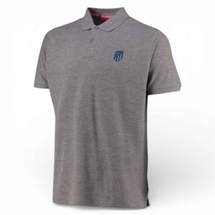 Polo Atlético de Madrid Gris Adulto