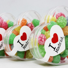 Caramelos mora I ❤️ Madrid corazón