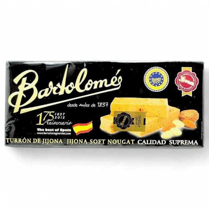 Turrón Jijona Bartolomé calidad suprema 70 Gr.