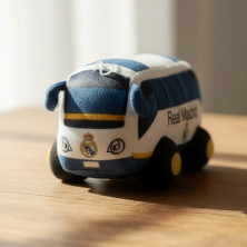 Peluche Autobús Real Madrid 20 cm Oficial | Producto Oficial - StockFutbol