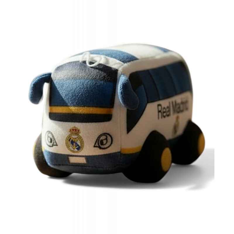 Peluche Autobús Real Madrid 20 cm Oficial | Producto Oficial - StockFutbol