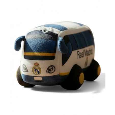 Peluche Autobús Real Madrid 20 cm Oficial | Producto Oficial - StockFutbol
