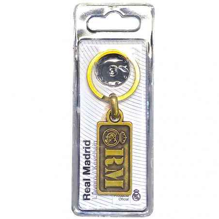 Llavero Real Madrid Escudo Azul Oficial