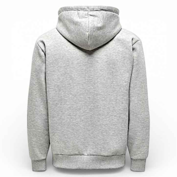 Sudadera Atlético de Madrid Gris Infantil con Capucha