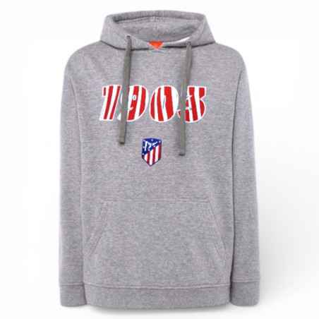 copy of Sudadera Atlético de Madrid Roja con Capucha Adulto