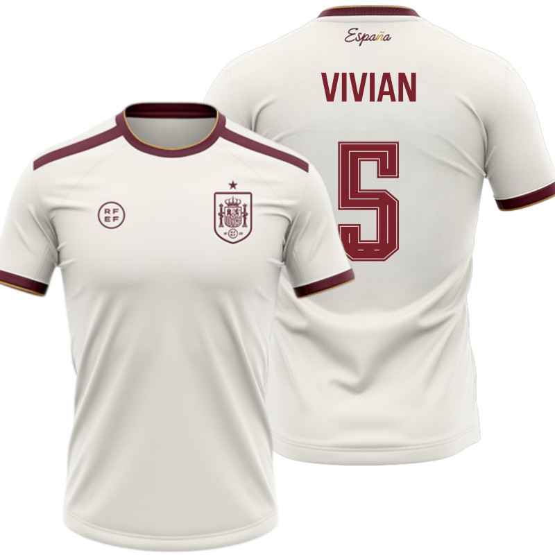Camiseta Away RFEF 2026-28 Vivian - Selección Española