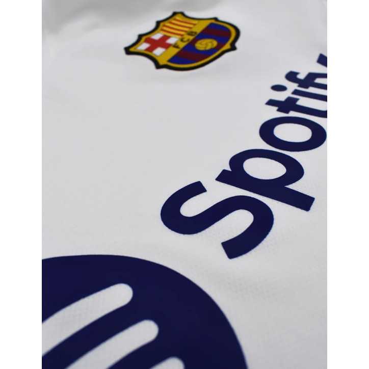 Camiseta y Pantalón FC Barcelona Segunda Equipación Temporada 2023 2024 - Réplica Oficial con Liciencia - Talla Niño