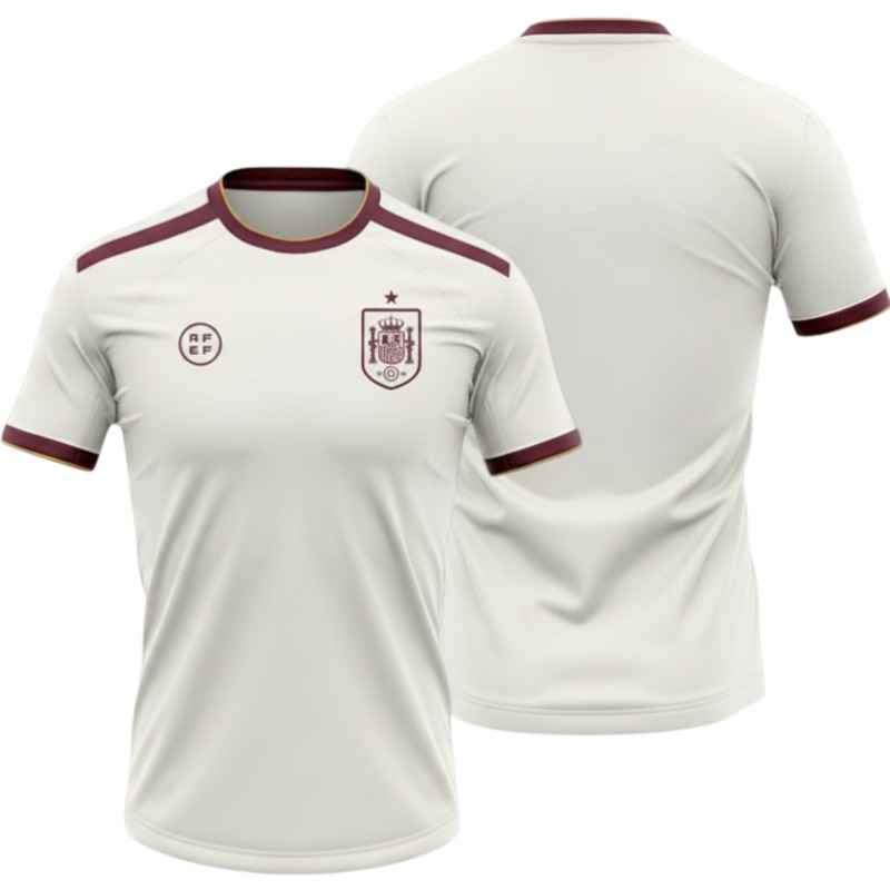 Camiseta Away RFEF 2026-28 Sin Dorsal - Selección Española