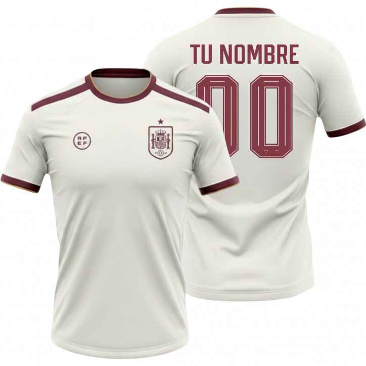 Camiseta Away RFEF 2026-28 Personalizable