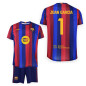 Kit FC Barcelona 2026/27 Joan García #1 Oficial Niño