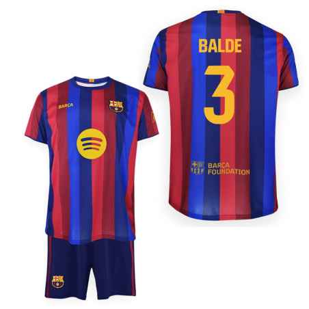 Kit FC Barcelona 2026/27 Balde #3 Oficial Niño