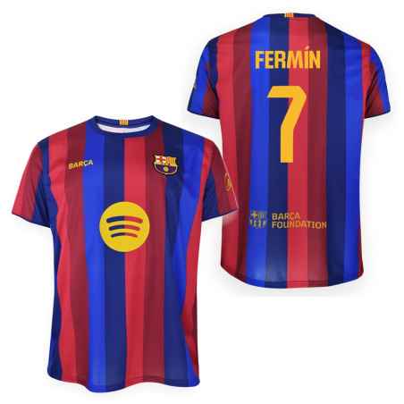 Camiseta FC Barcelona 2026/27 Fermín #7 Oficial