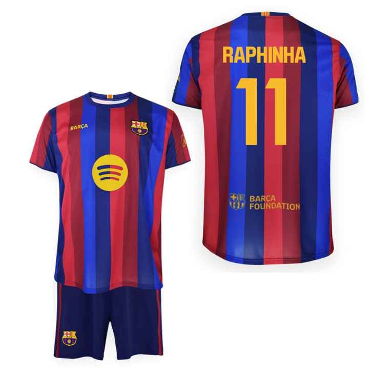 Kit Home FCB 26-27 Raphinha Kit Home FCB 26-27 Raphinha