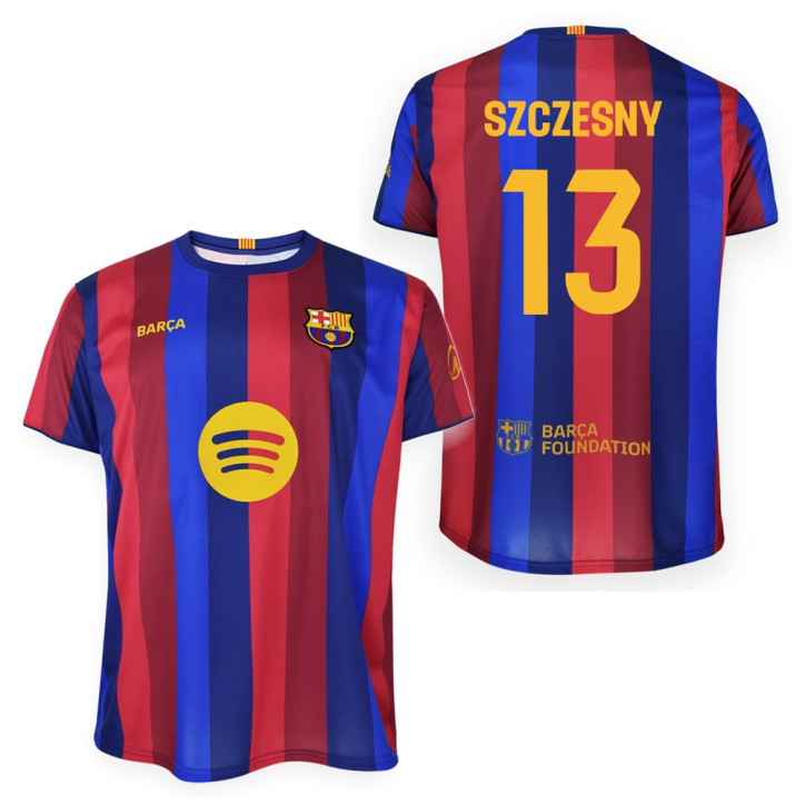 Camiseta Home FCB 26-27 Szczesny Camiseta Home FCB 26-27 Szczesny