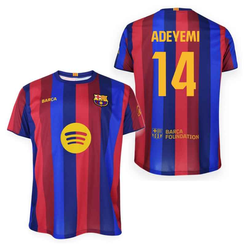 Camiseta FC Barcelona 2026/27 Adeyemi #14 Oficial