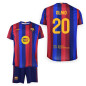 Kit FC Barcelona 2026/27 Olmo #20 Oficial Niño
