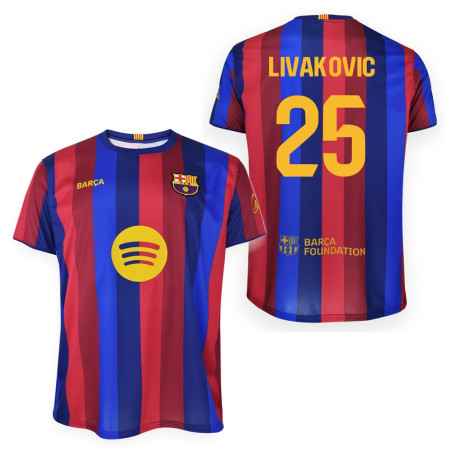 Camiseta FC Barcelona 2026/27 Livakovic #25 Oficial