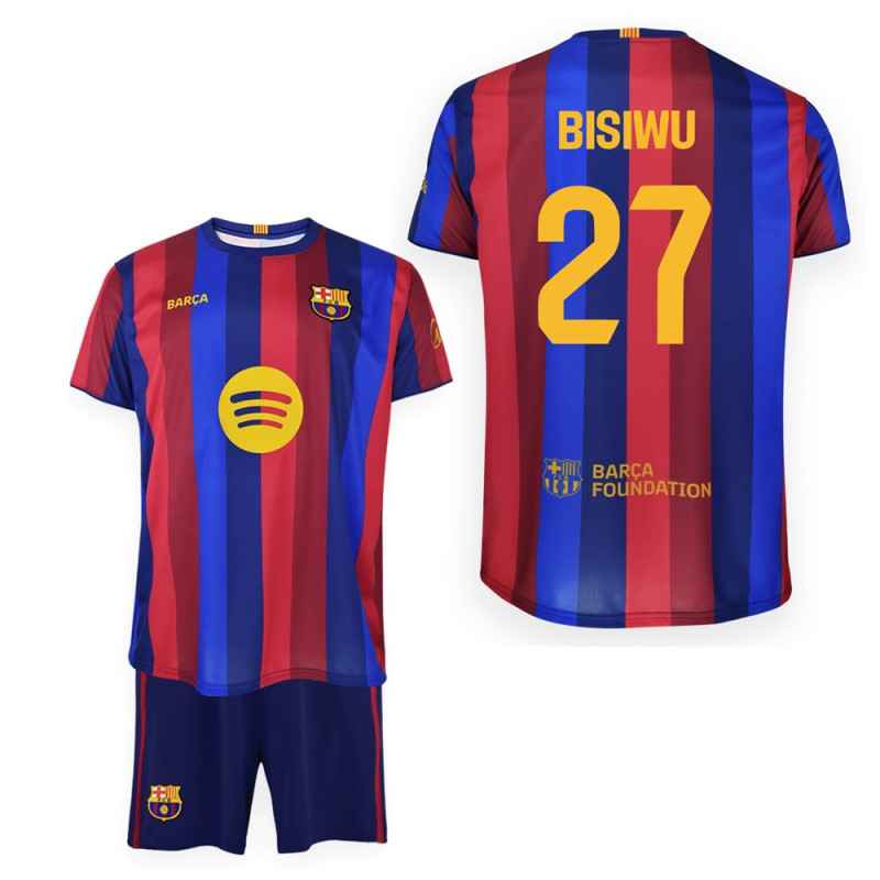 Kit FC Barcelona 2026/27 Bisiwu #27 Oficial Niño