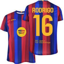 Camiseta FC Barcelona 2026/27 Rodrigo #16 Oficial