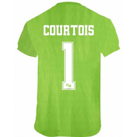Camiseta Courtois 1 Real Madrid Inspirada en la Primera Equipación Temporada 23-24
