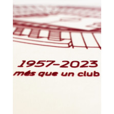 Camiseta FC Barcelona Camp Nou 1957-2023 «Més que un club» | Producto Oficial - StockFutbol