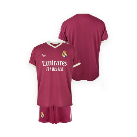Kit Tercera Infantil Real Madrid 26-27 Liso (sin nombre ni dorsal)