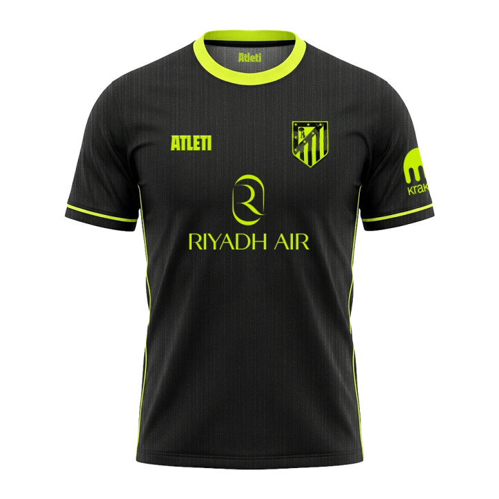 Camiseta Away Atlético de Madrid 26-27 Lisa (sin nombre ni dorsal) Camiseta Away Atlético de Madrid 26-27 Lisa (sin nombre ni dorsal)