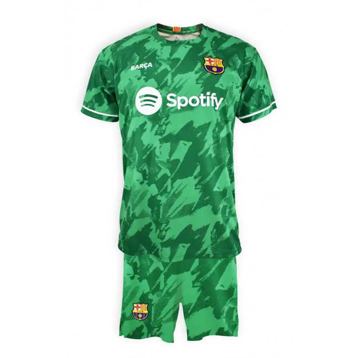 Conjunto Camiseta y Pantalón Portero Ter Stegen 1 FC Barcelona - Replica Oficial con Licencia - Temporada 2023/2024 - Adulto Conjunto Camiseta y Pantalón Portero Ter Stegen 1 FC Barcelona - Replica Oficial con Licencia - Temporada 2023/2024 - Adulto