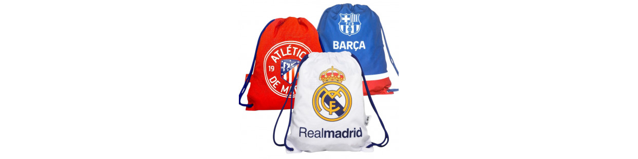 Mochilas y Banderas de Fútbol | Complementos
