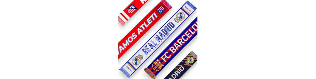 Bufandas de Fútbol | Complementos para Aficionados